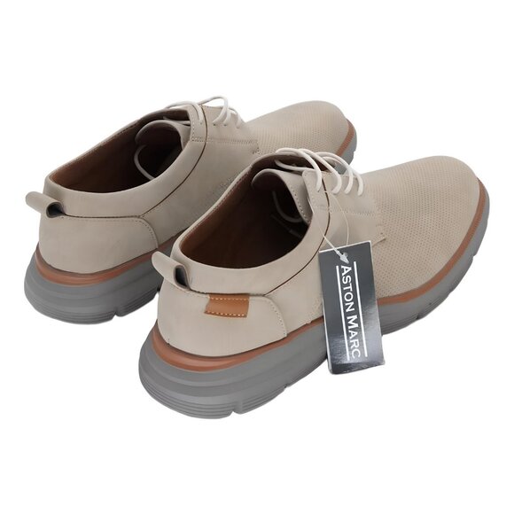 Aston Marc Men\'s Eglon Oxford Camel Tan Dress Sneaker US 9M EU 42